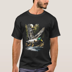 Camiseta Majestic Mallard Drake Duck Hunting Bird Watcher