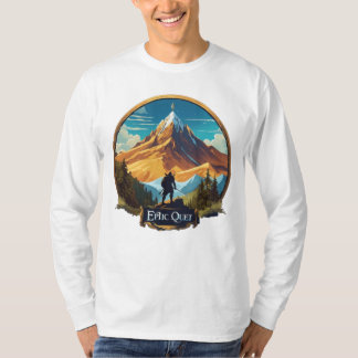 Camiseta Majestic Mountain Peaks T-Shirt - Adventure Awats