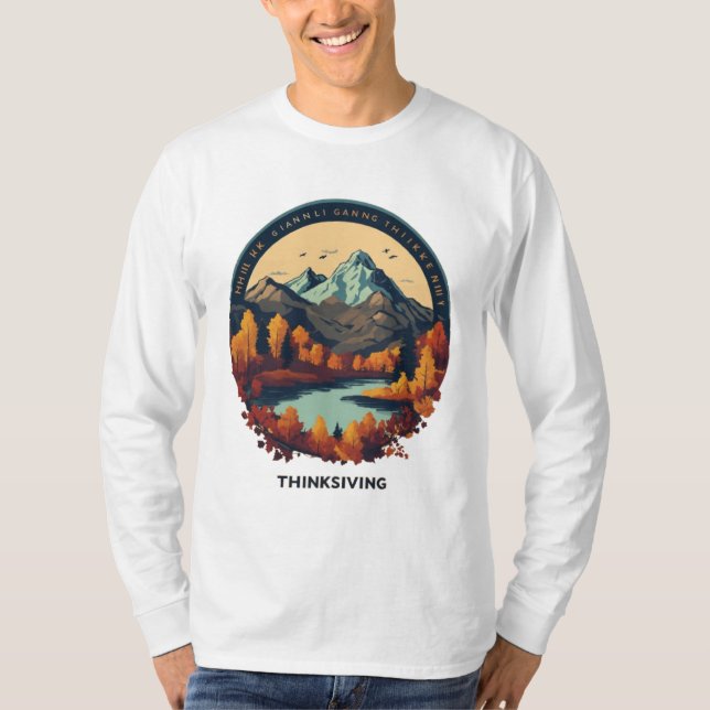 Camiseta Majestic Mountain Peaks T-Shirt - Adventure Awats (Anverso)