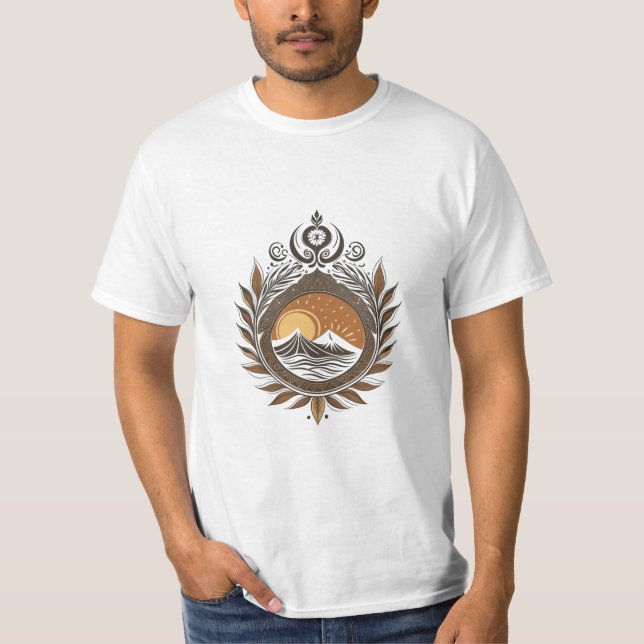 Camiseta Majestic Mountain Sunrise T-Shirt (Anverso)