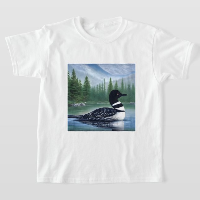 Camiseta Majestic Northern Wilderness Loon (Distribución)