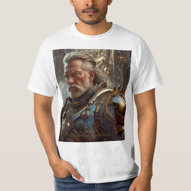 Camiseta Majestic Regal Steampunk King T-Shirt (Anverso)
