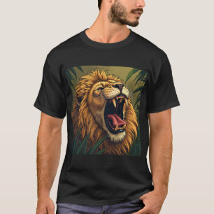 Camiseta Majestic Roaring Lion T-Shirt