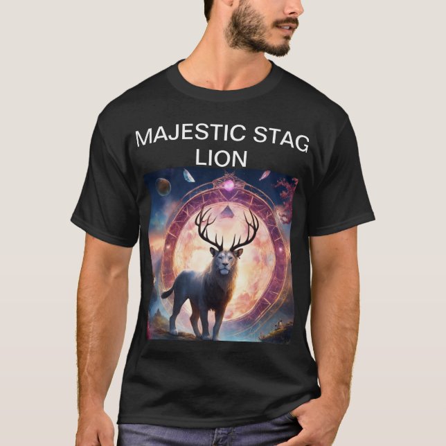 Camiseta Majestic Stag-Lion (Anverso)