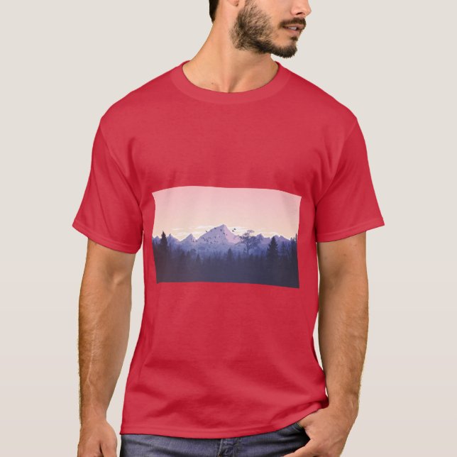 Camiseta Majestic Tree Silhouette Tee (Anverso)