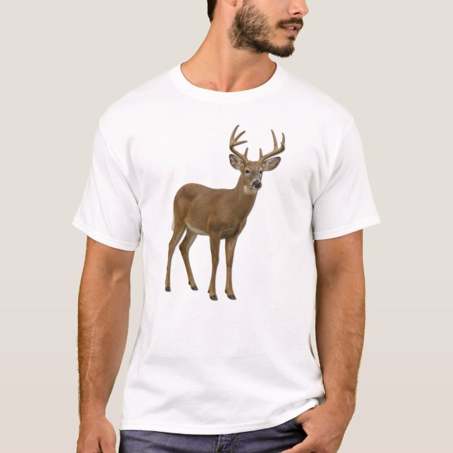 CAMISETA MAJESTIC WHITE-TAILED DEER. SAMER BRASIL (Anverso)