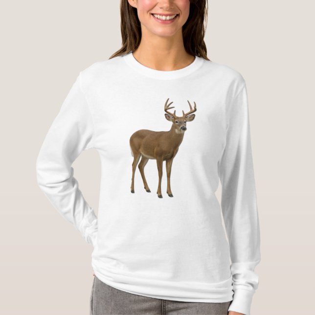 CAMISETA MAJESTIC WHITE-TAILED DEER. SAMER BRASIL (Anverso)