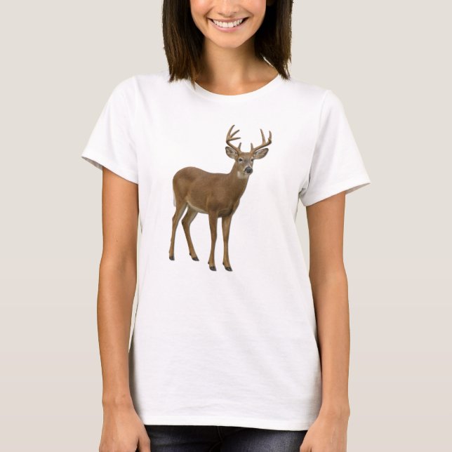 CAMISETA MAJESTIC WHITE-TAILED DEER. SAMER BRASIL (Anverso)