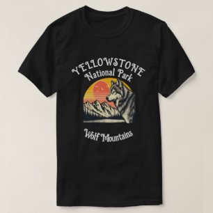 Camiseta Majestic Wolf Roaming Highlands
