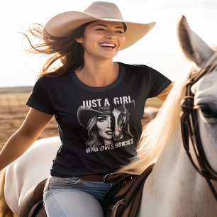 Camiseta Majestuosa Elefante-Madre que ama los caballos