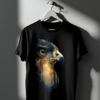 Camiseta Majestuoso arte de la naturaleza con doble exposic