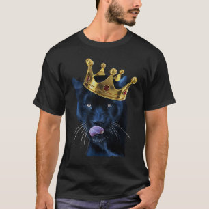 Camiseta Majestuoso Jaguar Negro Pantera