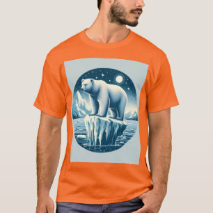Camiseta Majestuoso oso polar en el Ártico Iceberg