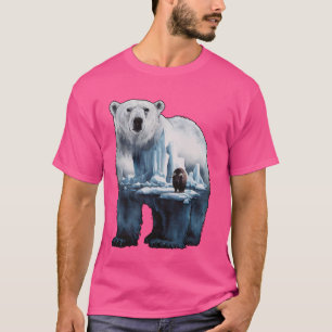 Camiseta Majestuoso Oso Polar Musk Ox Naturaleza Escénica Á