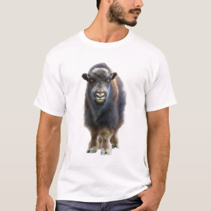Camiseta Majestuoso retrato de bisonte americano, hombres d