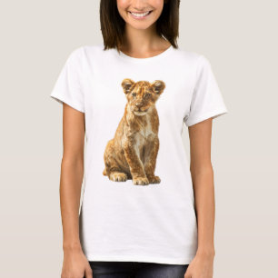 Camiseta Majestuoso retrato de cachorro de león dorado para