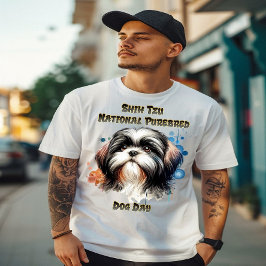 Camiseta Majestuoso Shih Tzu: El Purebred Nacional