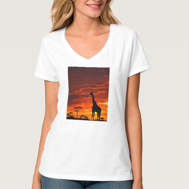 Camiseta Majesty in Focus — The Eternal Giraffe (Anverso)