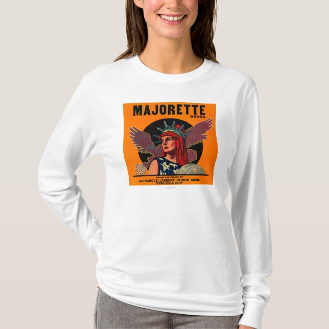 Camiseta Majorette LabelTerra anaranjado Bella, CA (Anverso)