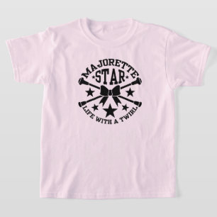 Camiseta Majorettes, Estrella de la Majorette, Batitos Cruz