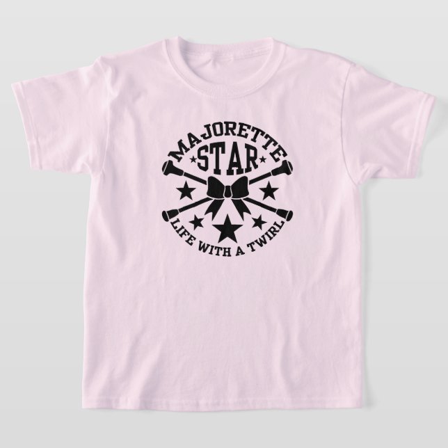 Camiseta Majorettes, Estrella de la Majorette, Batitos Cruz (Distribución)