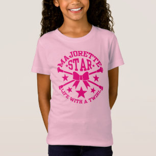 Camiseta Majorettes, Estrella de la Majorette, Batitos Cruz
