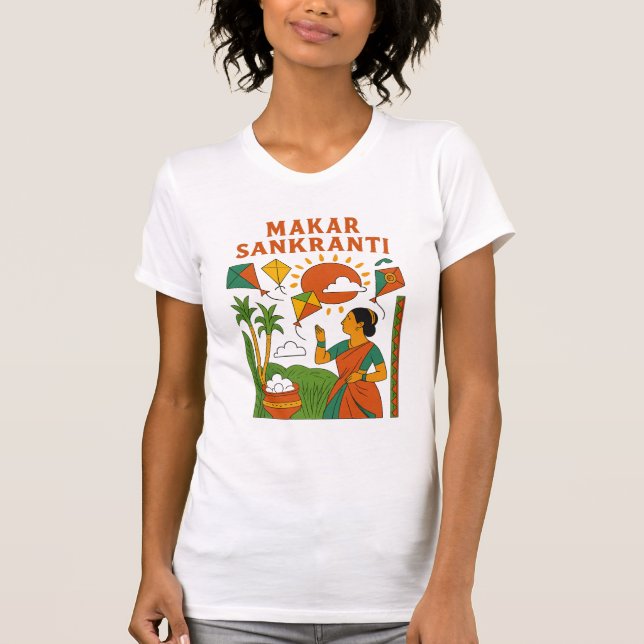Camiseta MakarSankranti (Anverso)