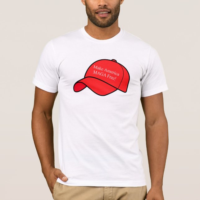 Camiseta Make America MAGA Free (Anverso)