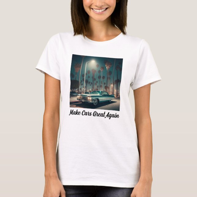Camiseta Make Cars Great Again (Anverso)
