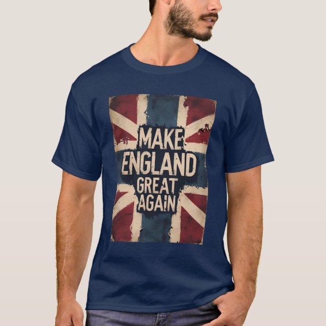Camiseta Make England Great Again Patriot (Anverso)