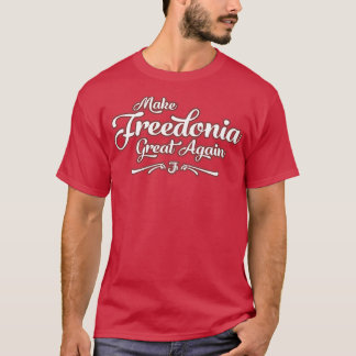 Camiseta Make Freedonia Great Again Script