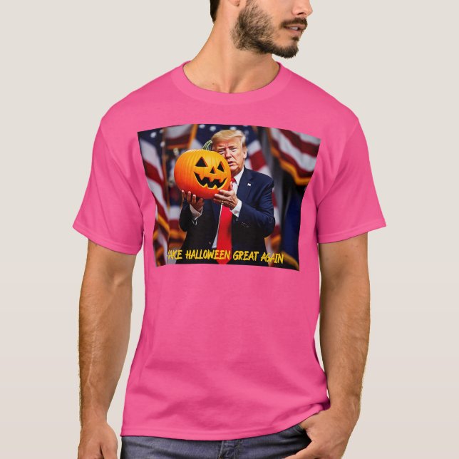 Camiseta Make Halloween Great Again (Anverso)