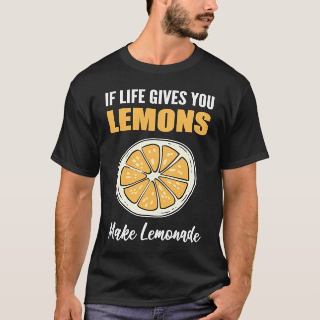Camiseta Make Lemonade Cook Or Chef (Anverso)