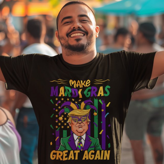 Camiseta Make Mardi Gras Great Again, Funny Mardi Gras (Subido por el creador)