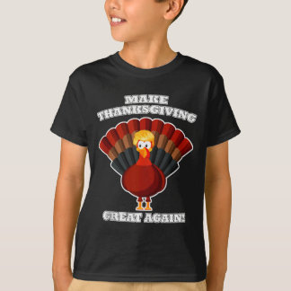 Camiseta Make Thanksgiving Great Again Turkey Trump Funny T