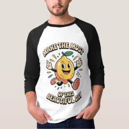 Camiseta Make the Most – Lemon Power Men's