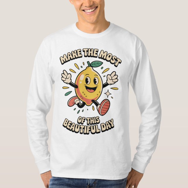 Camiseta Make the Most – Lemon Power Men's (Anverso)
