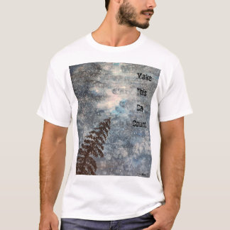 Camiseta Make This Day Count Lone Tree Stars Rugged Nature