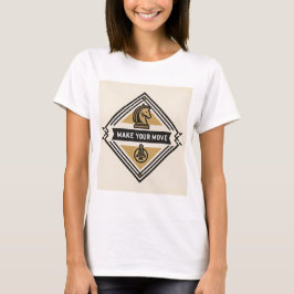 Camiseta Make Your Move – Chess Piece Design