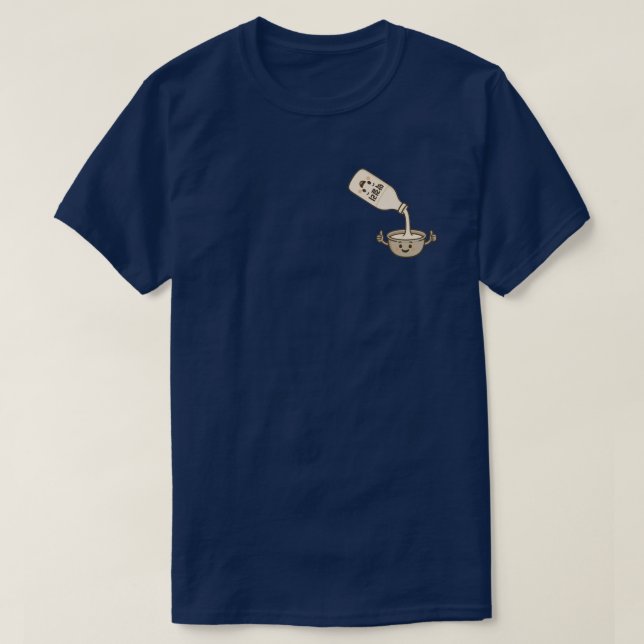 Camiseta Makgeolli - esquina (Diseño del anverso)