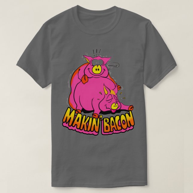 Camiseta Makin Bacon Chef Makin Bacon (Diseño del anverso)