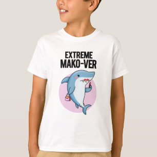 Camiseta Mako-ver Extremo divertido Mako Shark Pun