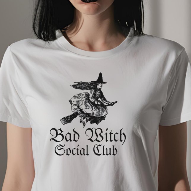 Camiseta Mal Bruja Social Club Mujeres Halloween (Subido por el creador)