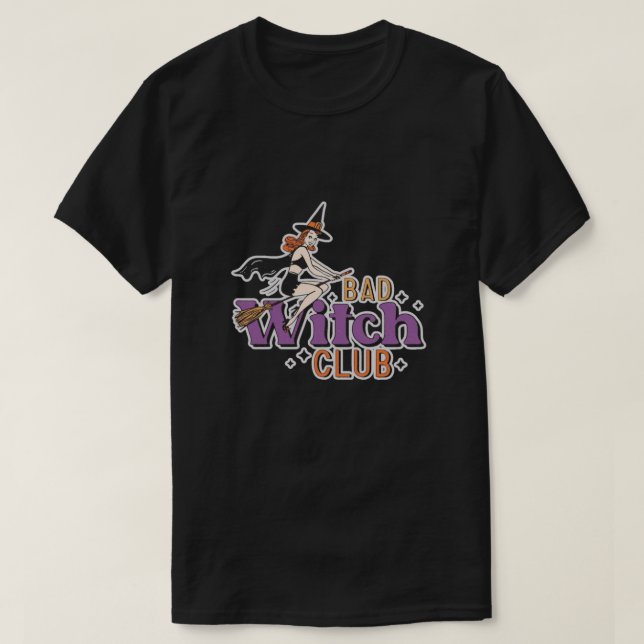 Camiseta Mal club de brujas (Diseño del anverso)