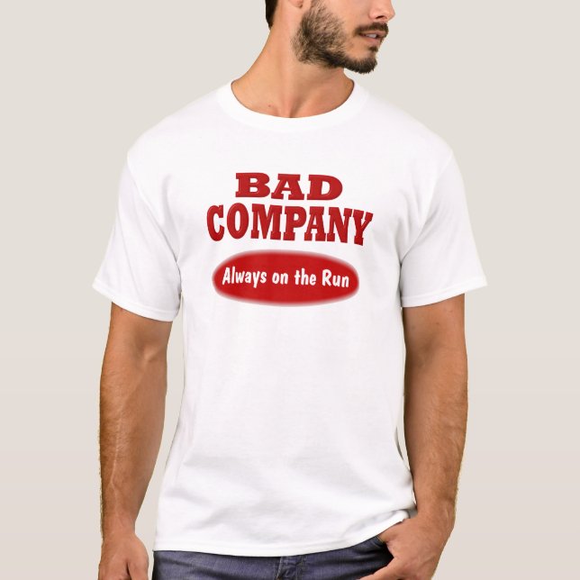 Camiseta Mal compañía (Anverso)