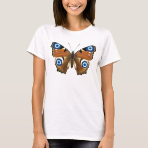 CAMISETA MAL DE OJO AFORTUNADO DEL OJO DE LA MARIPOSA PARA
