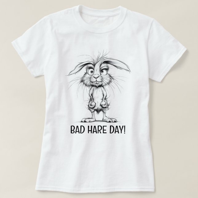Camiseta Mal día de liebre (Diseño del anverso)