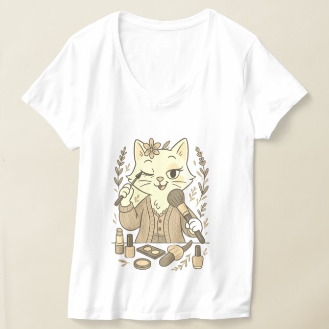 Camiseta Mal Día de Pelaje - Edición de Maquillaje (Distribución )