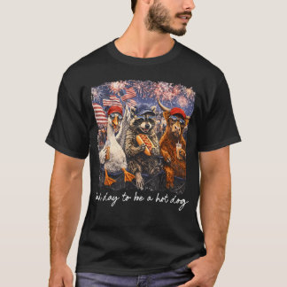 Camiseta Mal Día Para Ser Un Perro Caliente Funny Animal 25