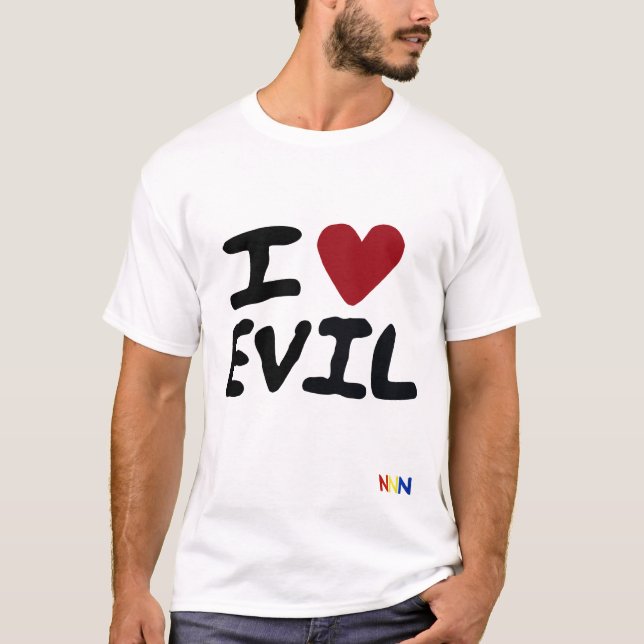Camiseta Mal I <3 (Anverso)